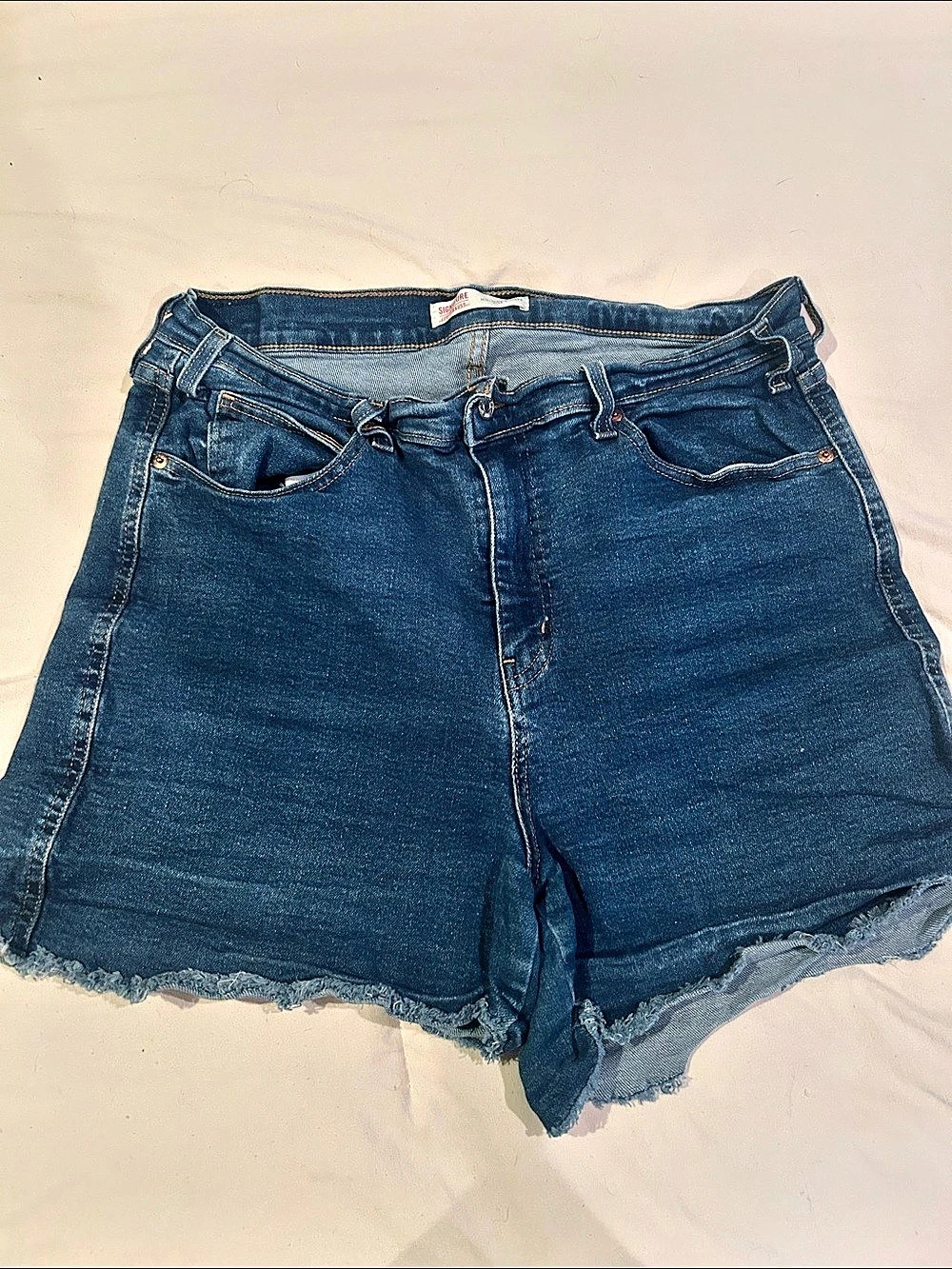 Signature by Levi Strauss & Co. Jean Shorts in Blue